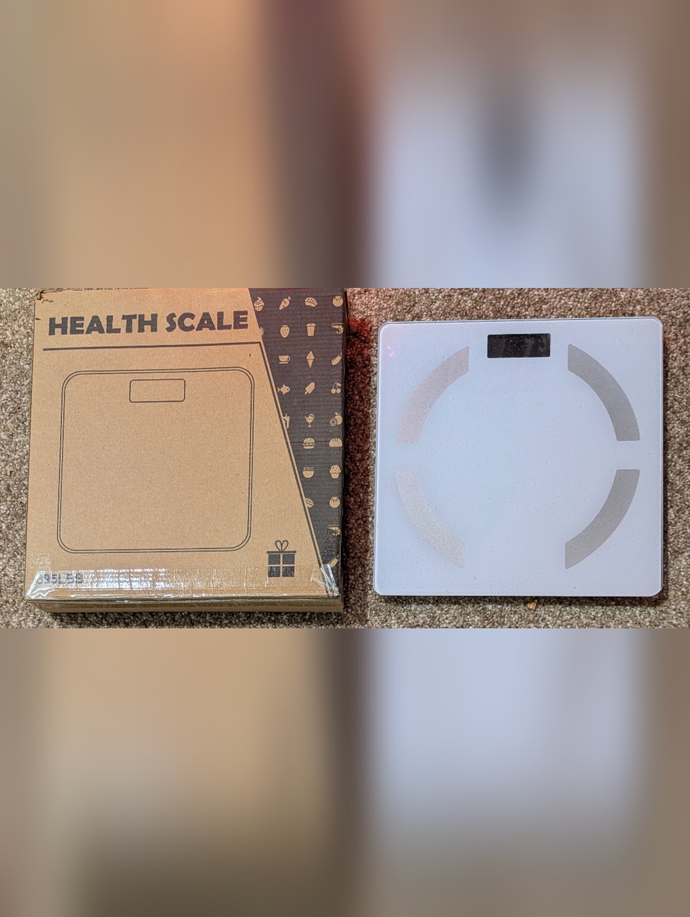 Digital Health Scale - White